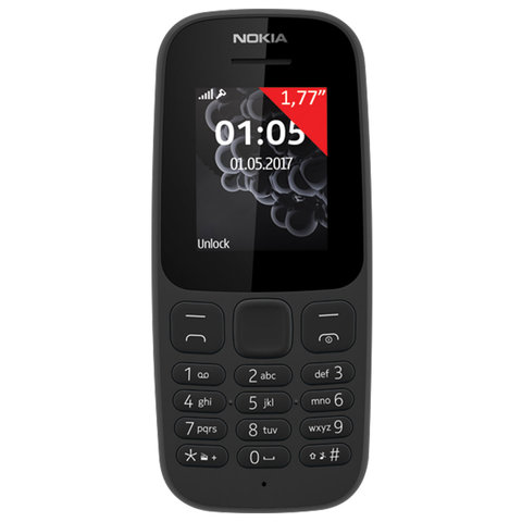 картинка Мобильный телефон Nokia 105 DS (2019) (16KIGB01A01) от магазина itmag.kz