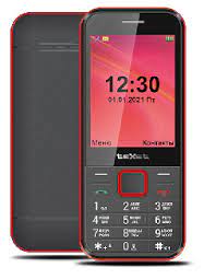 картинка Мобильный телефон Texet TM-302 черно-красный от магазина itmag.kz