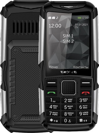 картинка Мобильный телефон Texet TM-D314 черный от магазина itmag.kz