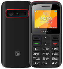 картинка Мобильный телефон Texet TM-B323 черный-красный от магазина itmag.kz
