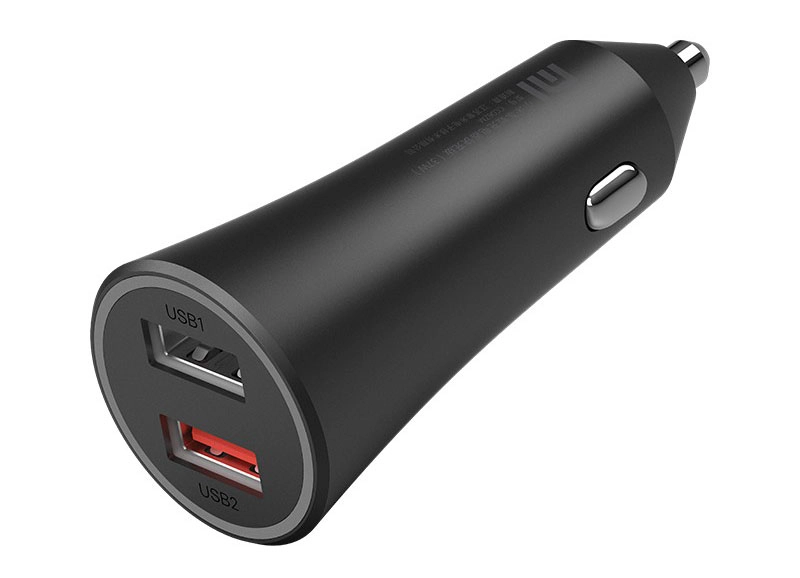 Автомобильное зарядное устройство Xiaomi Mi 37W Dual-Port Car Charger (CC06ZM) фото