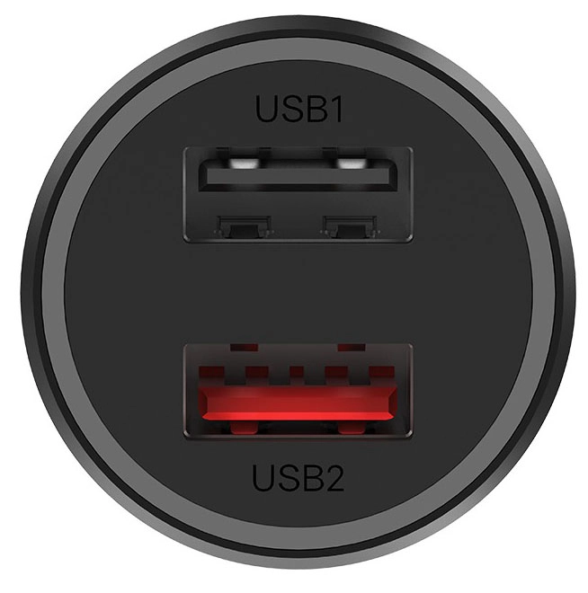 Автомобильное зарядное устройство Xiaomi Mi 37W Dual-Port Car Charger (CC06ZM) фото