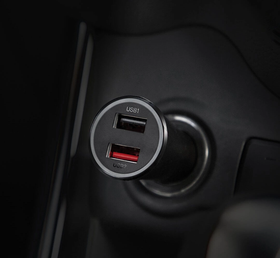 Автомобильное зарядное устройство Xiaomi Mi 37W Dual-Port Car Charger (CC06ZM) фото