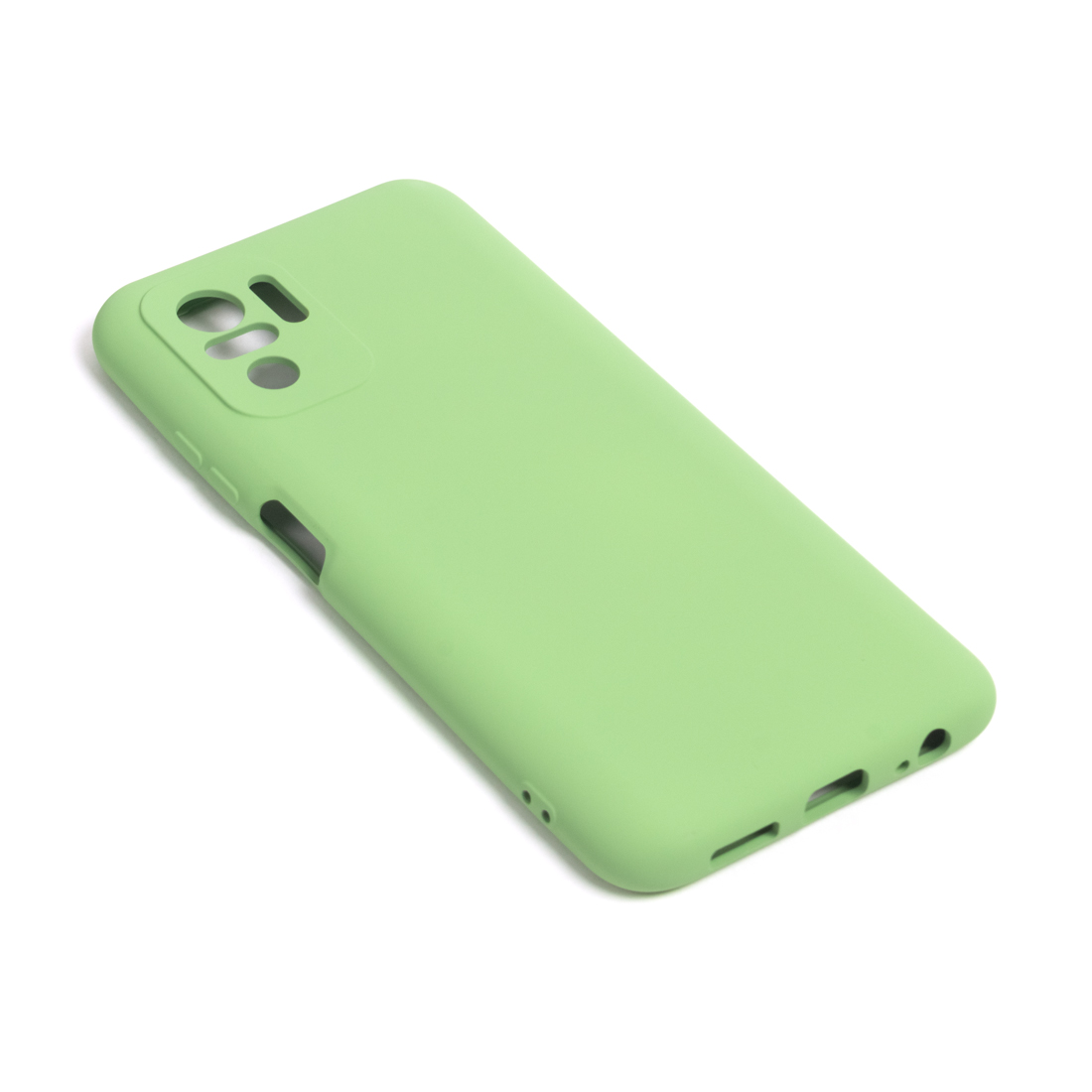 картинка Чехол для телефона X-Game XG-HS28 для Redmi Note 10S Силиконовый Мятный от магазина itmag.kz
