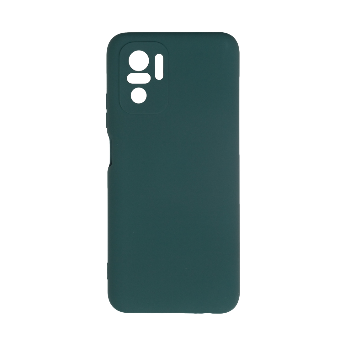 картинка Чехол для телефона X-Game XG-HS26 для Redmi Note 10S Силиконовый Тёмно-зелёный от магазина itmag.kz