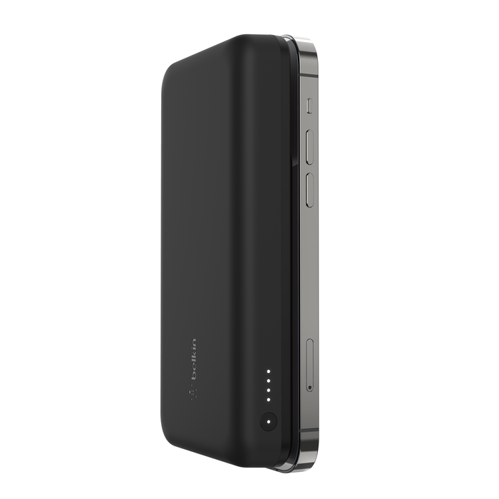 Портативный внешний аккумулятор Belkin Magnetic Portable Wireless Charger 10K (BPD001btBK) фото