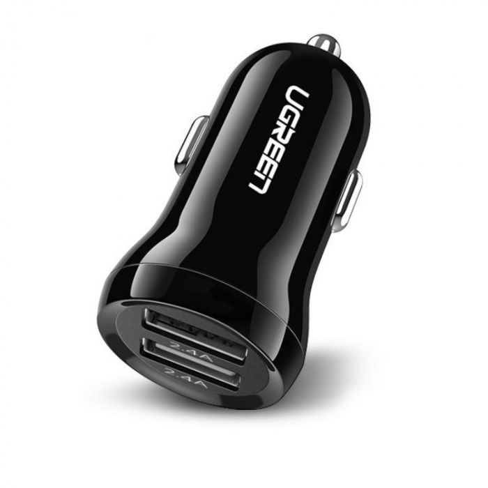 картинка Автомобильное ЗУ Ugreen ED018 Dual USB-A 24W Car Charger, 50875 от магазина itmag.kz