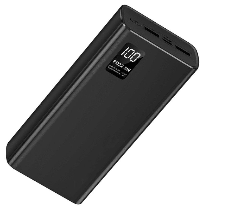картинка Внешний аккумулятор Bison 30PQD Black от магазина itmag.kz