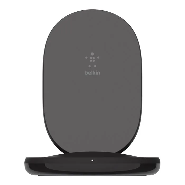 Беспроводная зарядка Belkin BOOST CHARGE Charging Stand 15W PSU, Black (WIB002VFBK) фото