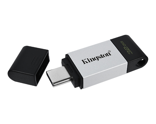 картинка USB Флеш 32GB 3.0 Kingston DT80/32GB металл от магазина itmag.kz