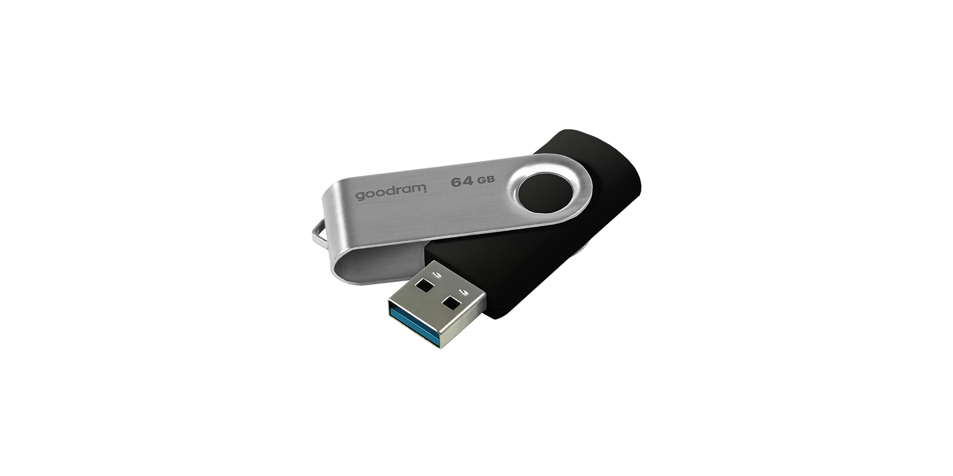 картинка USB флеш-накопитель 64Gb GOODRAM UTS3 USB 3.0 UTS3-0640K0R11 BLACK от магазина itmag.kz