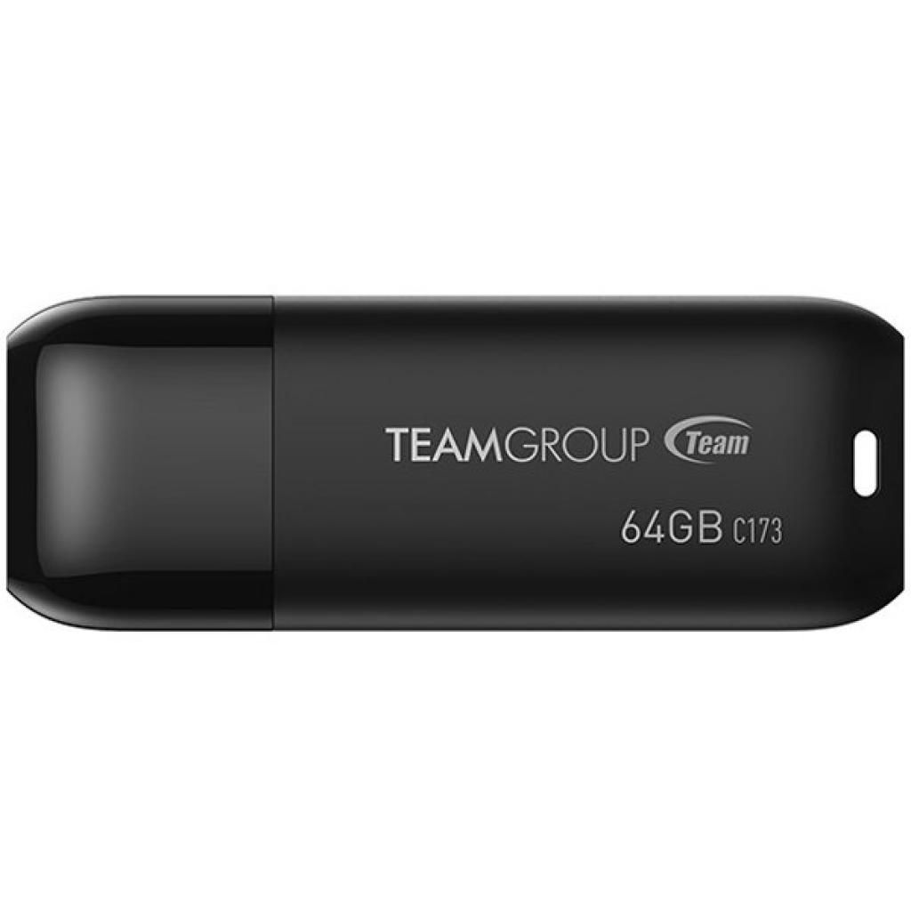 картинка USB флеш-накопитель Team Group TC17364GB01 C173 DRIVE 64GB Black от магазина itmag.kz