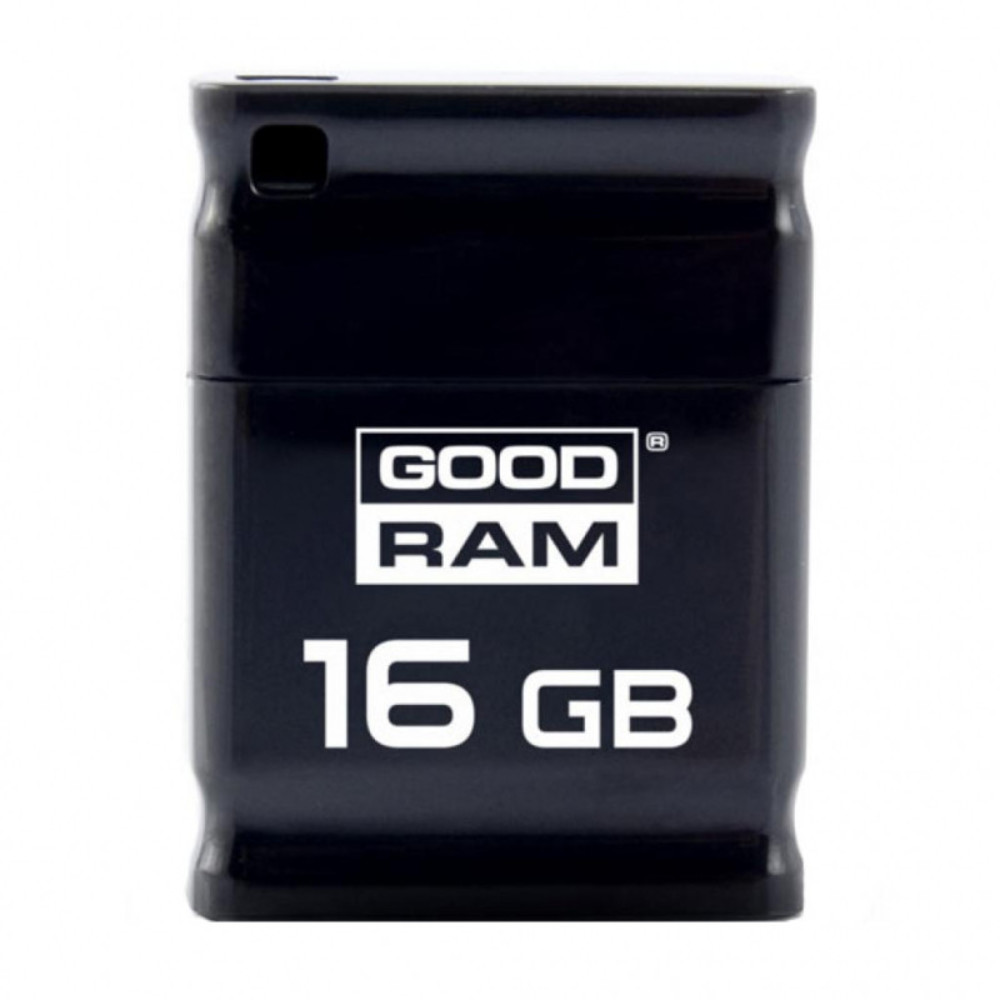 картинка USB флеш-накопитель 16Gb GOODRAM UPI2 USB 2.0 UPI2-0160K0R 11 BLACK от магазина itmag.kz