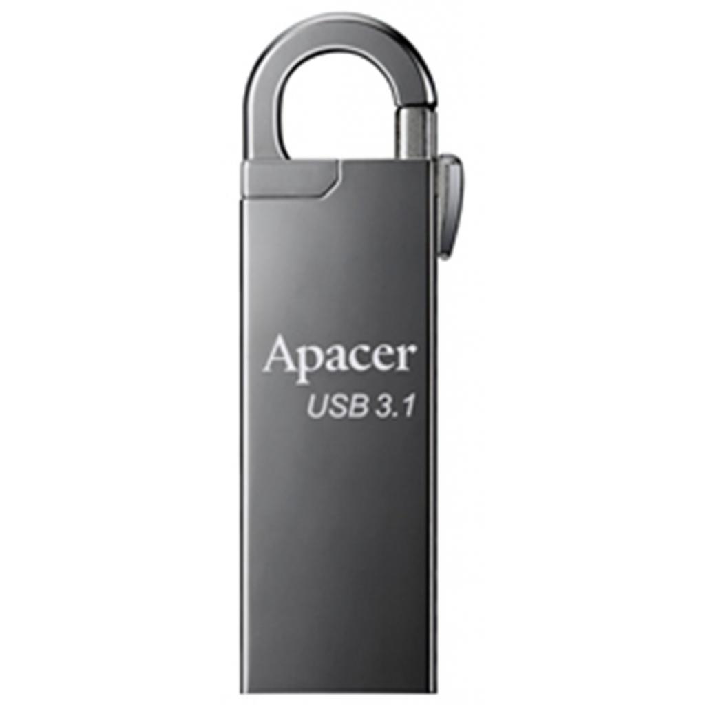 картинка USB флеш-накопитель Apacer AH15A 16GB Чёрный от магазина itmag.kz