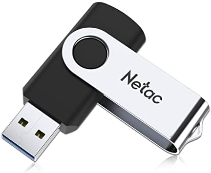 картинка USB Флеш 128GB 3.0 Netac U505/128GB черный-серебро от магазина itmag.kz