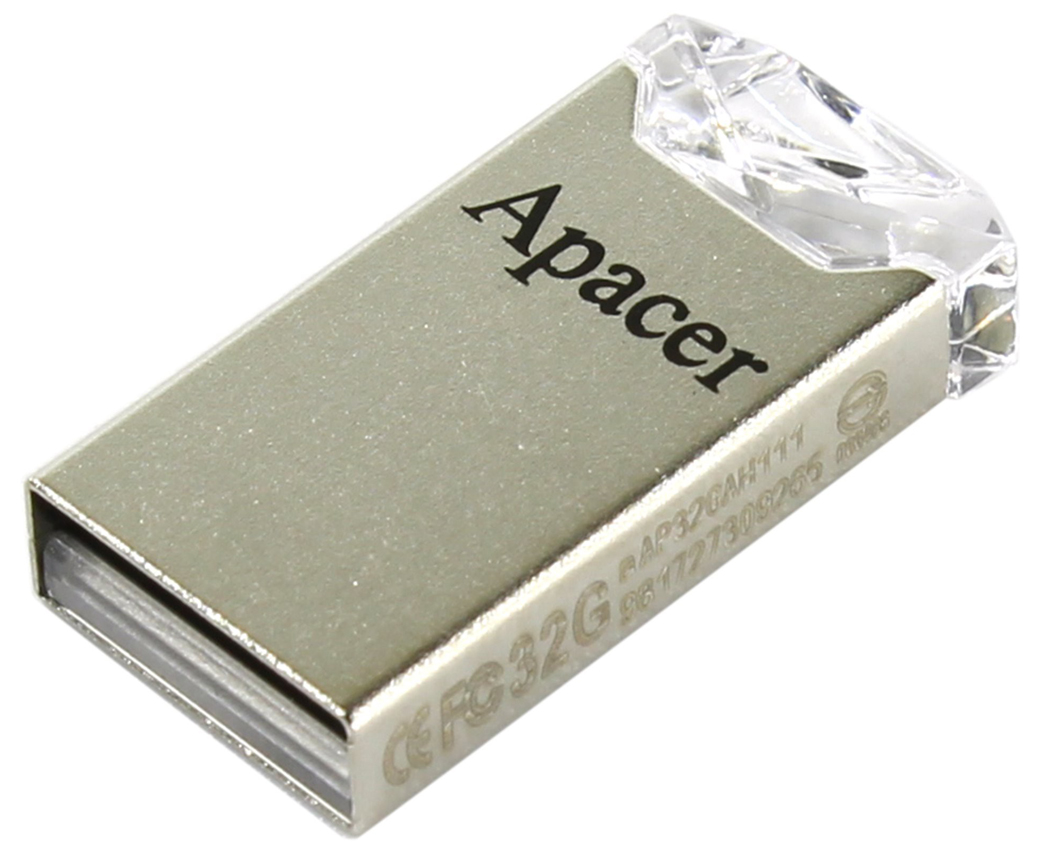картинка USB флеш-накопитель Apacer AH111 32GB Белый от магазина itmag.kz
