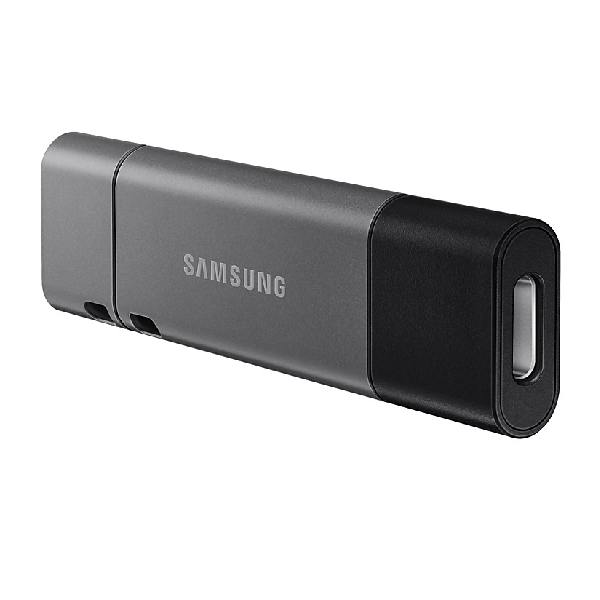 картинка USB флеш-накопитель   64Gb Samsung DUO Plus USB 3.1 Type-C Silver MUF-64DB/APC от магазина itmag.kz