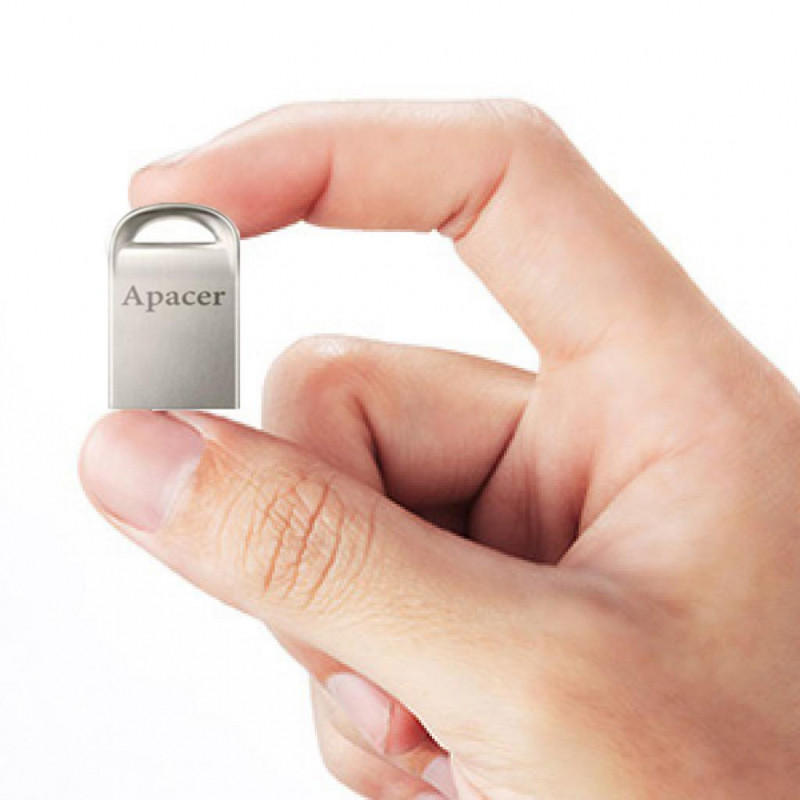 картинка USB флеш-накопитель Apacer AH115 64GB Серый от магазина itmag.kz