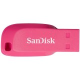 картинка USB флеш-накопитель SanDisk Cruzer Blade 32GB Electric Pink от магазина itmag.kz