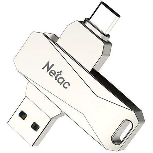 картинка USB Флеш 128GB 3.0 Netac U782C/128GB Type-C металл от магазина itmag.kz