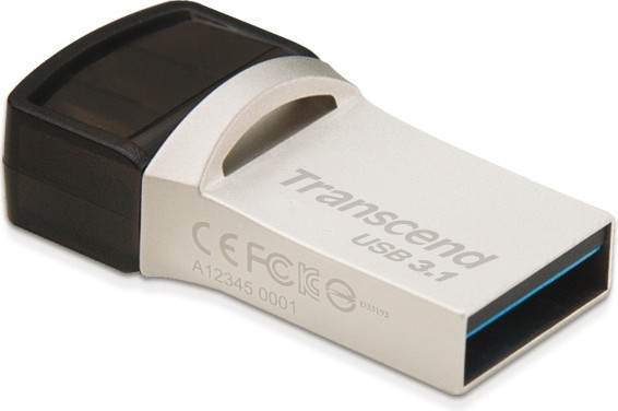 картинка USB Флеш 128GB 3.0 Transcend TS128GJF890S метал от магазина itmag.kz