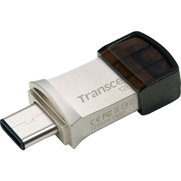 картинка USB Флеш 128GB 3.0 Transcend TS128GJF890S метал от магазина itmag.kz