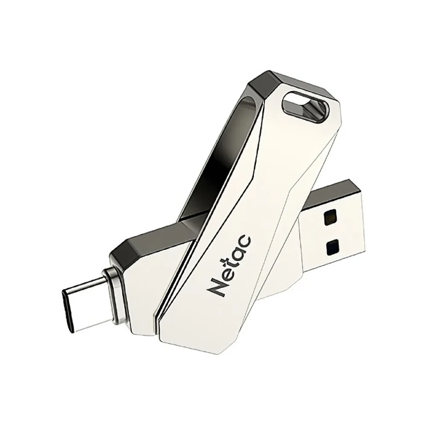 картинка USB Флеш 32GB 3.0 Netac U782C/32GB Type-C металл от магазина itmag.kz