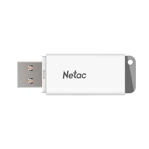 картинка USB Флеш 32GB 3.0 Netac U185/32GB белый от магазина itmag.kz