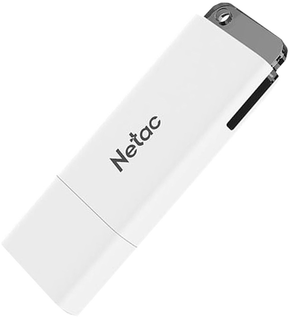 картинка USB Флеш 64GB 3.0 Netac U185/64GB белый от магазина itmag.kz