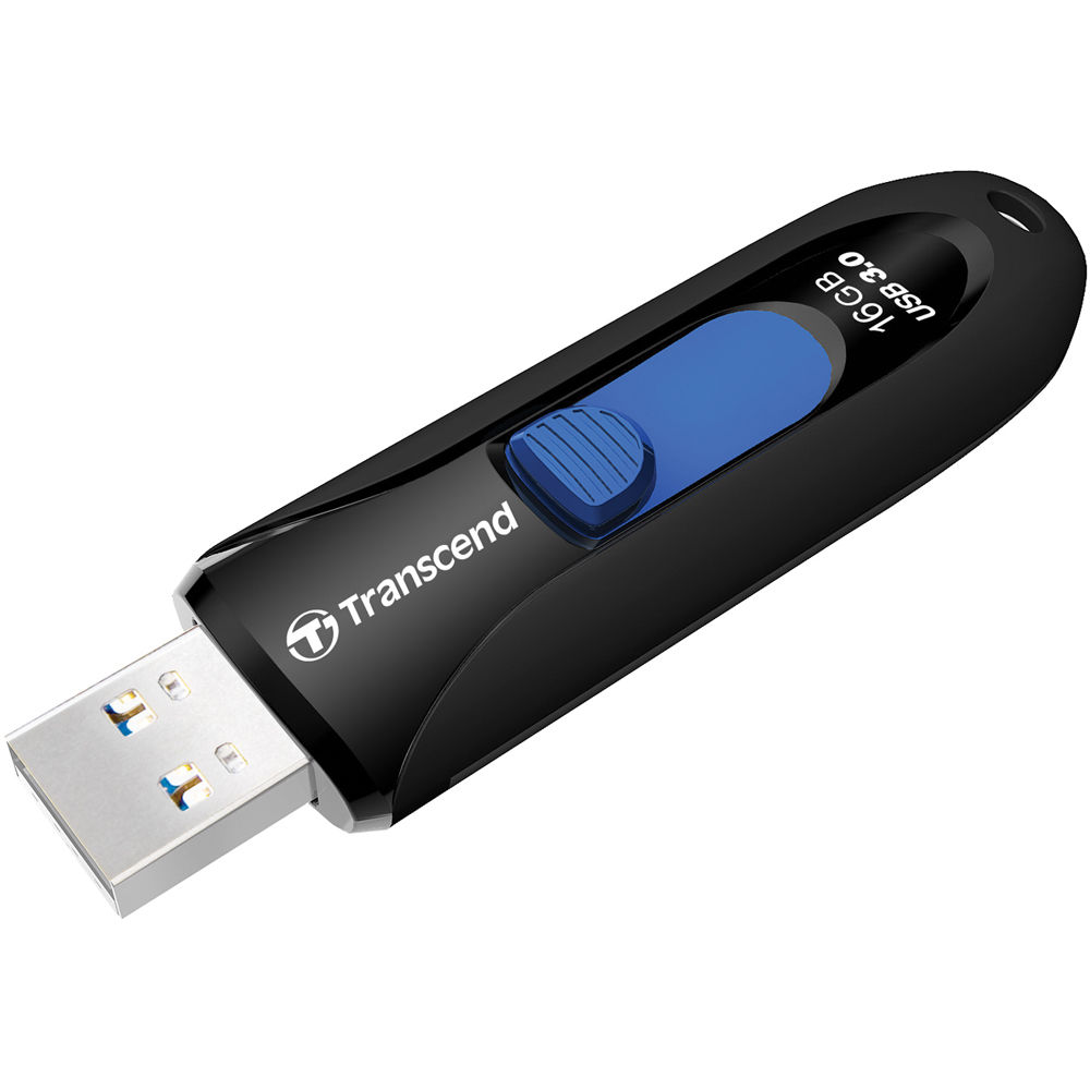 USB Флеш 16GB 3.0 Transcend TS16GJF790K черный (TS16GJF790K) фото