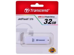 картинка USB Флеш 32GB 2.0 Transcend TS32GJF370 белый от магазина itmag.kz