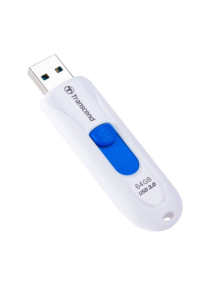 картинка USB Флеш 64GB 3.0 Transcend TS64GJF790W белый от магазина itmag.kz