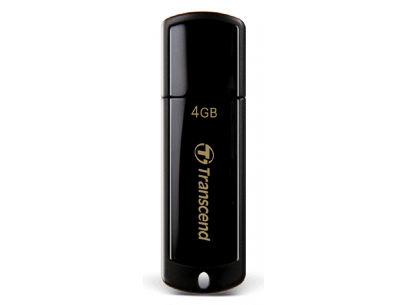 USB Флеш 4GB 2.0 Transcend TS4GJF350 черный (TS4GJF350) фото