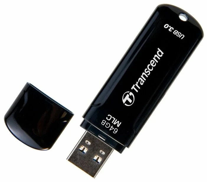 картинка USB Флеш 64GB 3.0 Transcend TS64GJF750K черный от магазина itmag.kz