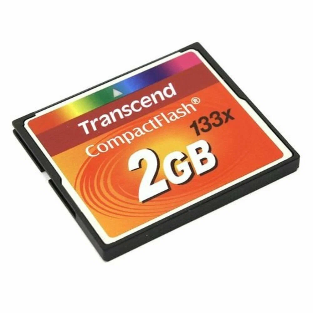 Карта памяти Flash Transcend TS2GCF133, Compact Flash 2GB 133x (TS2GCF133) фото