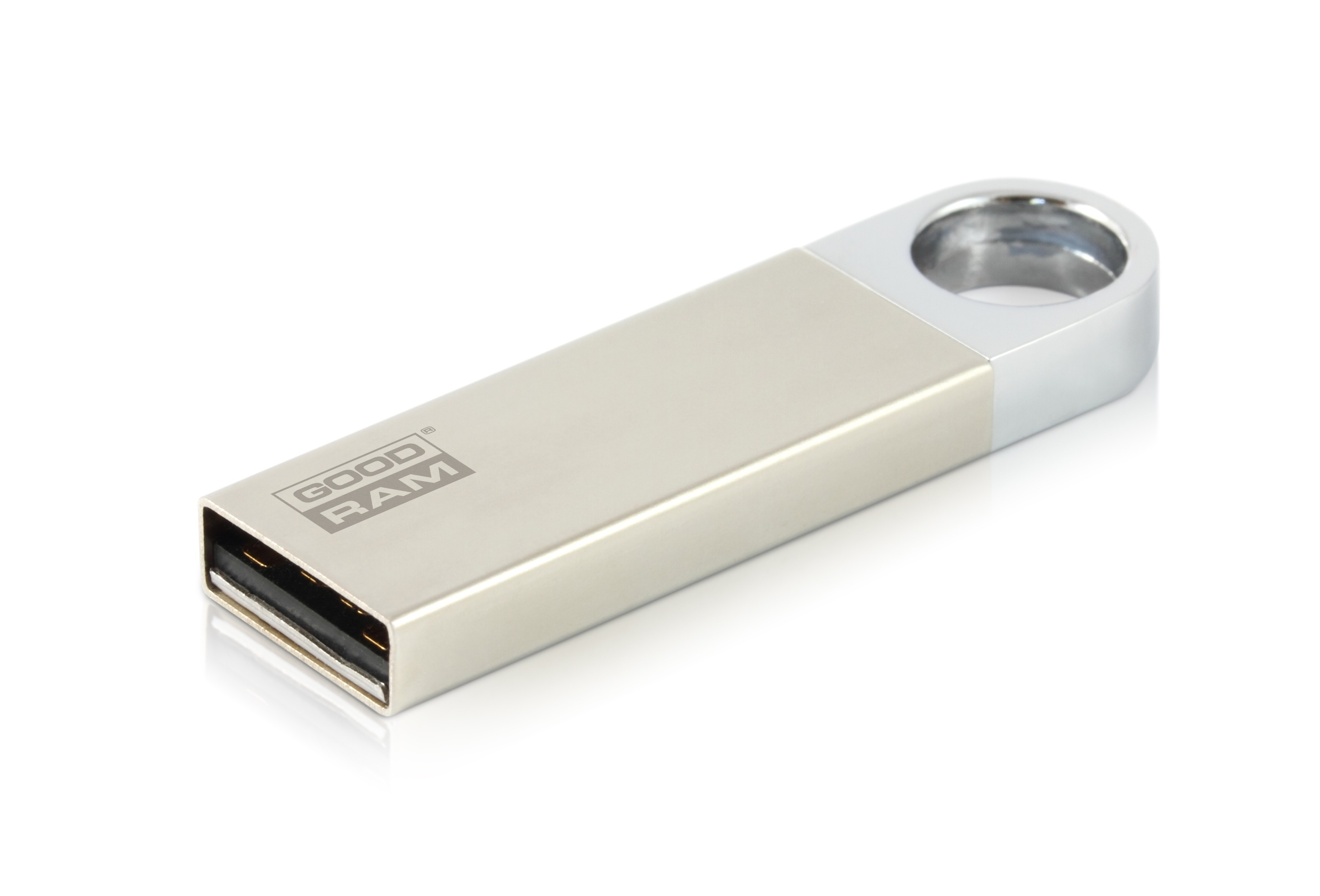 картинка USB флеш-накопитель 64Gb GOODRAM UUN2 USB 2.0 UUN2-0640S0R11 SILVER от магазина itmag.kz