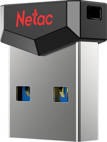 USB флеш-накопитель 64GB Netac NT03UM81N-064G-20BK, Black (NT03UM81N-064G-20BK) фото