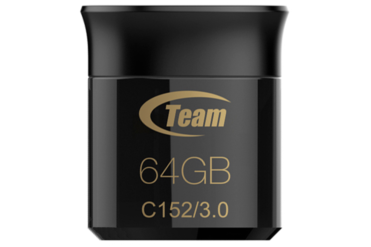 картинка USB флеш-накопитель Team Group USB флеш-накопитель C152 3.0 FLASH DRIVE 32GB TC152332GB01 BLACK от магазина itmag.kz