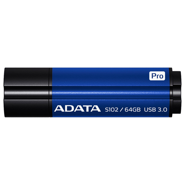 картинка USB флеш-накопитель ADATA DashDrive Elite S102PRO, 64GB, UFD 3.0, Blue от магазина itmag.kz