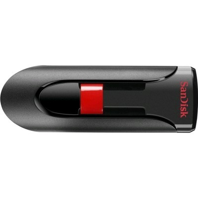 картинка Флешка SanDisk Cruzer Glide USB 2.0 SDCZ60-128G-B35 128 Гб black-red от магазина itmag.kz