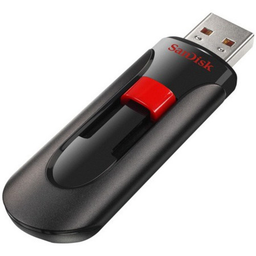 картинка Флешка SanDisk Cruzer Glide USB 2.0 SDCZ60-128G-B35 128 Гб black-red от магазина itmag.kz