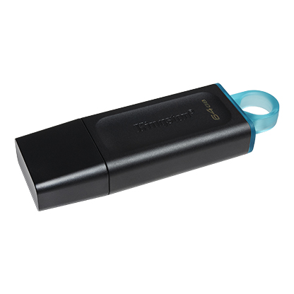 картинка USB- Flash Kingston 64Gb DT Exodia, USB 3.2 Gen 1, DTX/64GB, Black/Teal от магазина itmag.kz