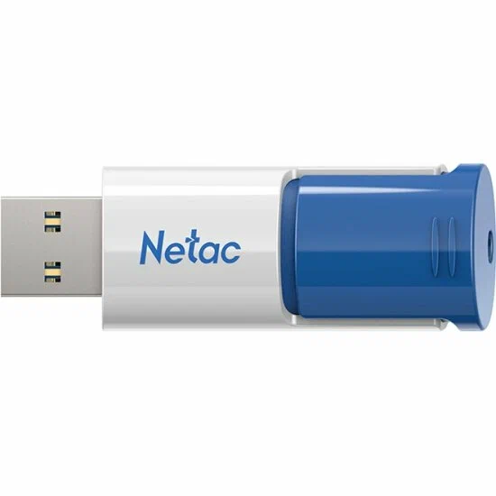USB флеш-накопитель  64GB Netac U182, USB 3.2, Blue (NT03U182N-064G-32BL) фото