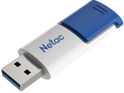 USB флеш-накопитель  64GB Netac U182, USB 3.2, Blue (NT03U182N-064G-32BL) фото