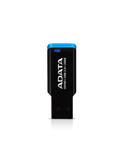 картинка ADATA DashDrive Durable UFD 2.0, UV140, 32GB, Black-Blue от магазина itmag.kz