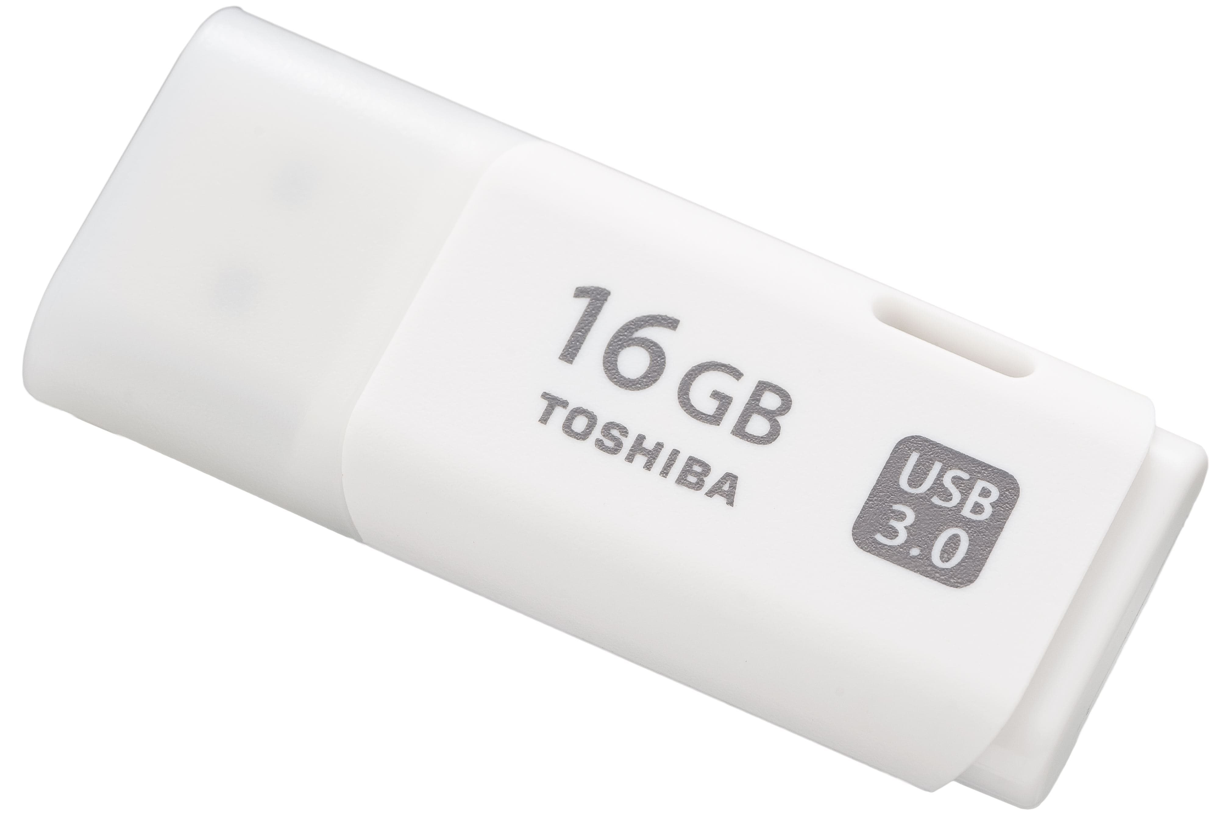 картинка USB флеш-накопитель 16Gb TOSHIBA U301 USB 3.0 THN-U301W0160E4 WHITE от магазина itmag.kz
