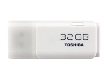 картинка USB флеш-накопитель 32Gb TOSHIBA U202 USB 2.0 THN-U202W0320E4 WHITE от магазина itmag.kz