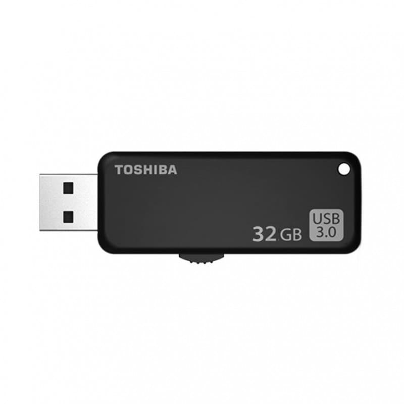 картинка USB флеш-накопитель 32Gb TOSHIBA U365 USB 3.0 THN-U365K0320E4 BLACK от магазина itmag.kz