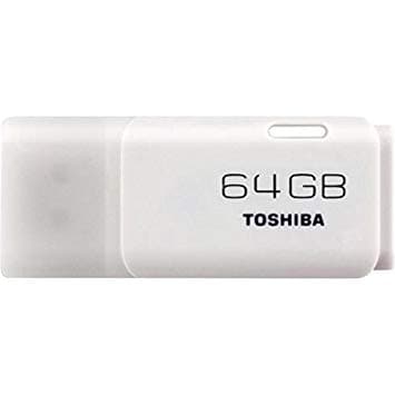 картинка USB флеш-накопитель 64Gb TOSHIBA U202 USB 2.0 THN-U202W0640E4 WHITE от магазина itmag.kz