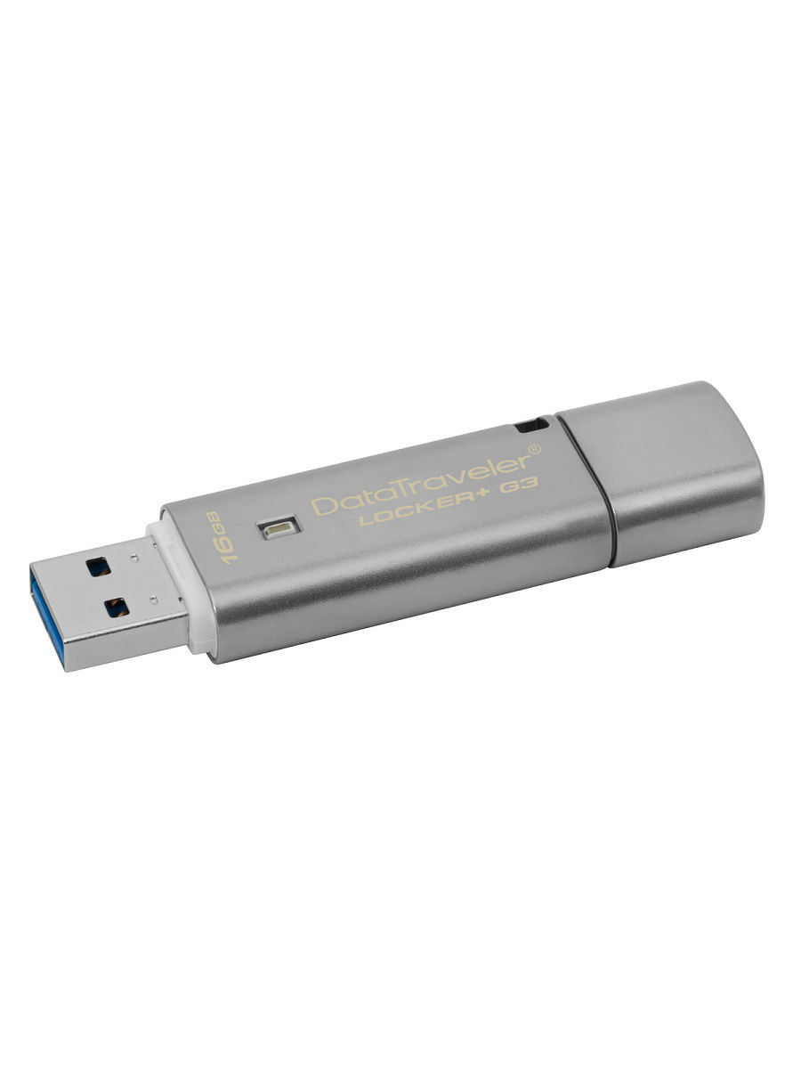картинка USB Флеш 16GB 3.0 Kingston DTLPG3/16GB металл от магазина itmag.kz
